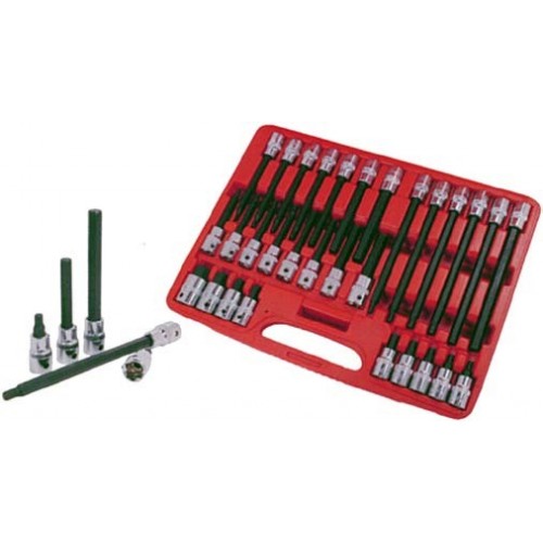 05.089.00 SET 30 BUSSOLE 1/2 MASCHIO ESAGONALE SPIN MARCO TOOLS .