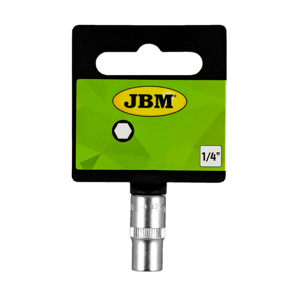 10107 BUSSOLA ESAGONALE 1/4" 10MM - ZINCATO