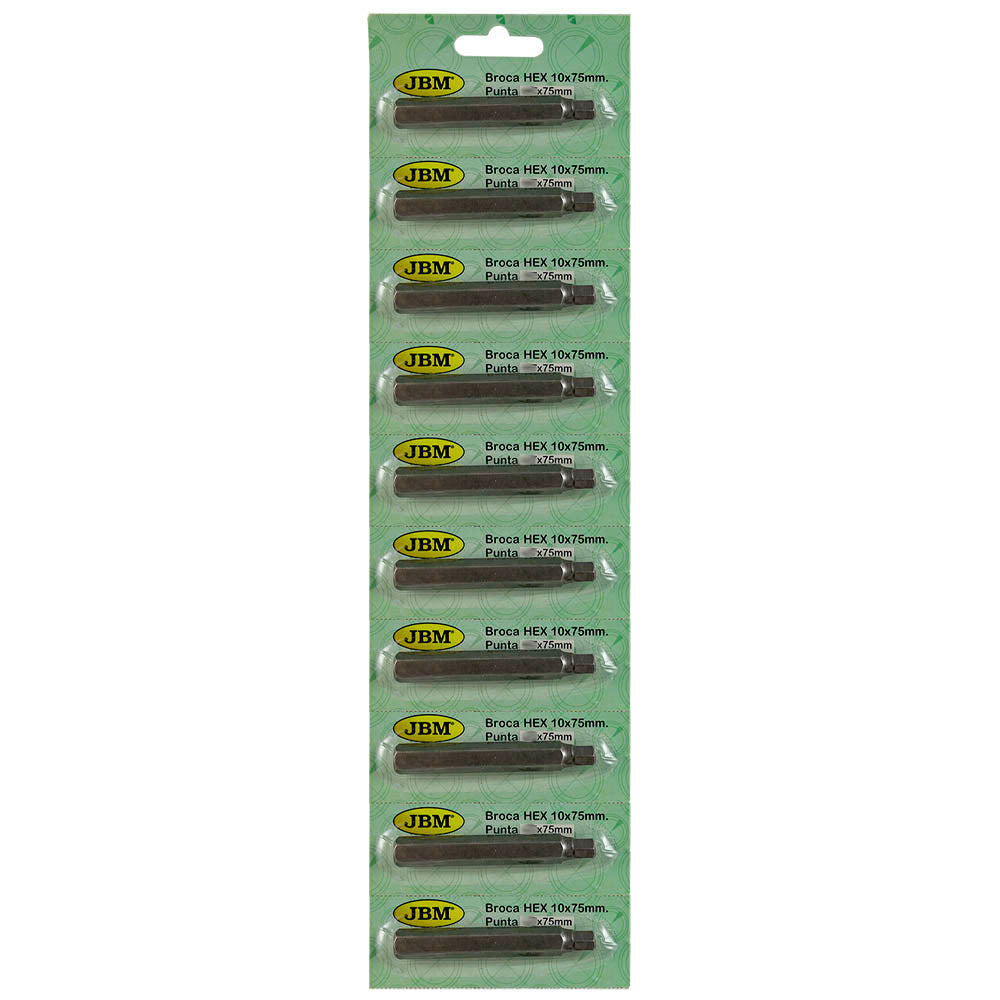 INSERTI HEXAGONALE DI 75MM - 10MM | 10380