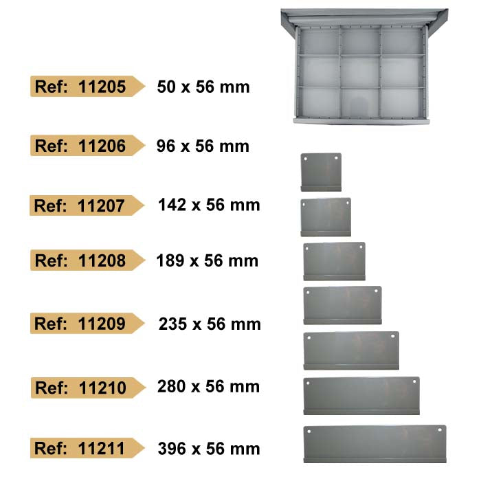 SEPARATORE 396X56MM P/52360 | 11211