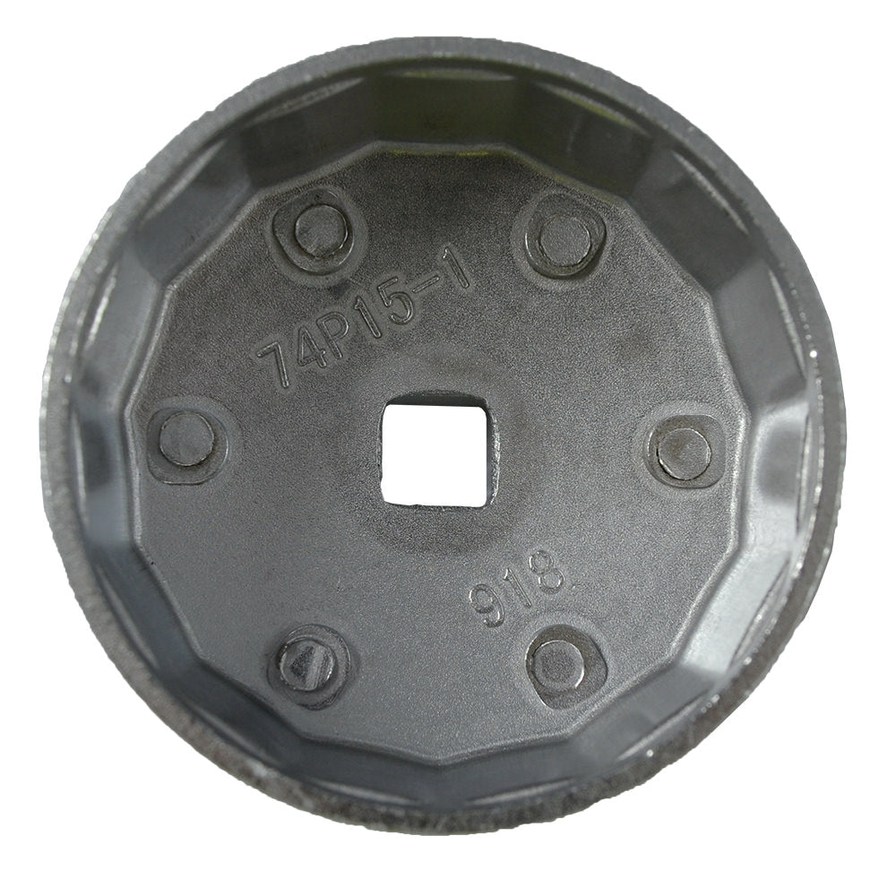 CHIAVE PER FILTRO DELL OLIO 74X15MM | 11382