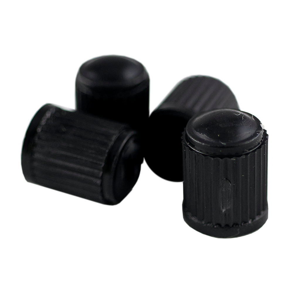 SET DI 4 TAPPI DI PL?STICO NERO P/VALVOLA PNEUM. | 11902