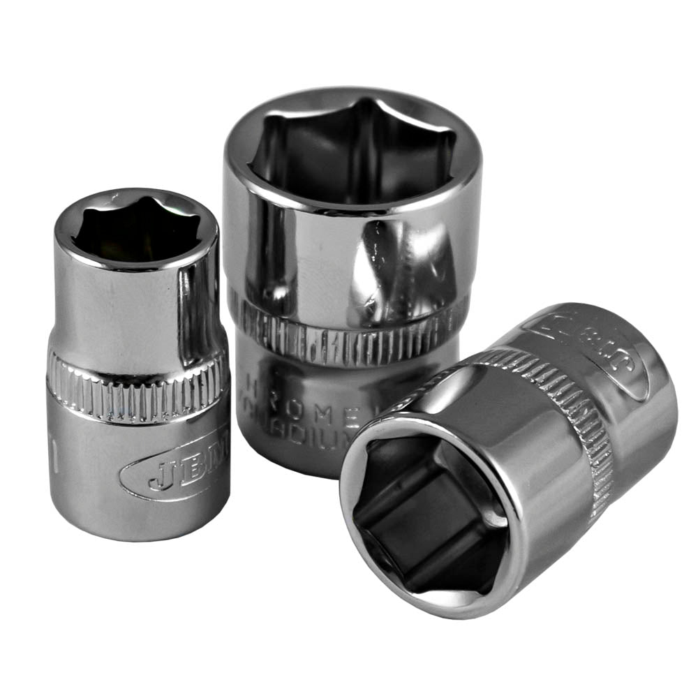 3/8" HEX BUSSOLE DI 16MM, CROMATA | 13319