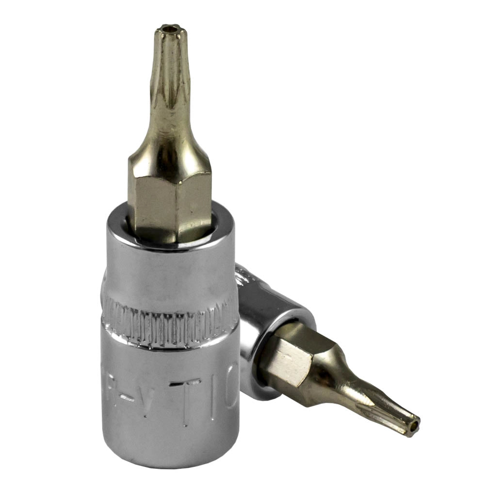 -13397 TESTE PER MANICO GIRAVITE TX INV DI 30MM, CROMATA