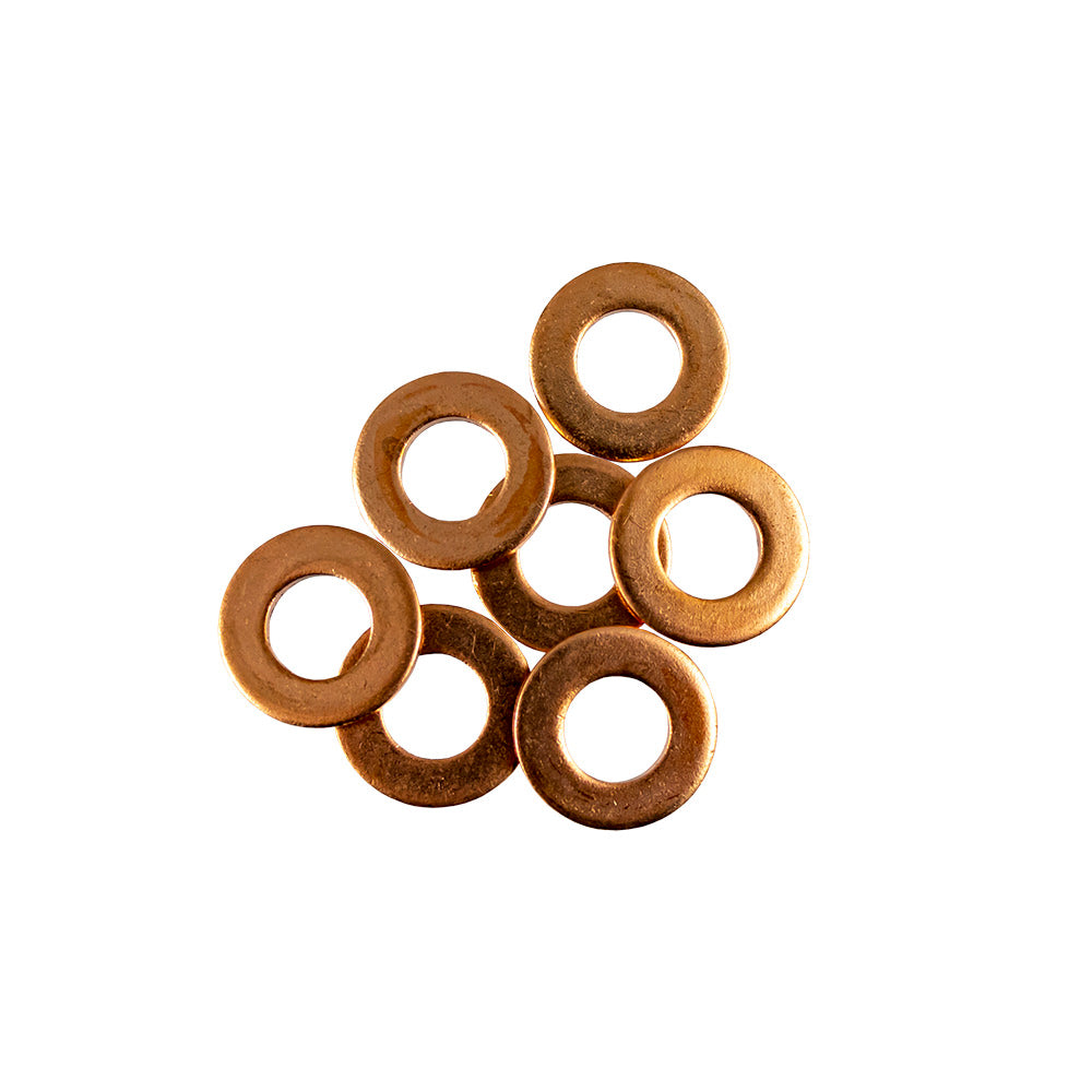 RONDELLE IN RAME PER INIETTORE, 50 PZ.(14,6 X 7,5 X 1,3MM) | 13820