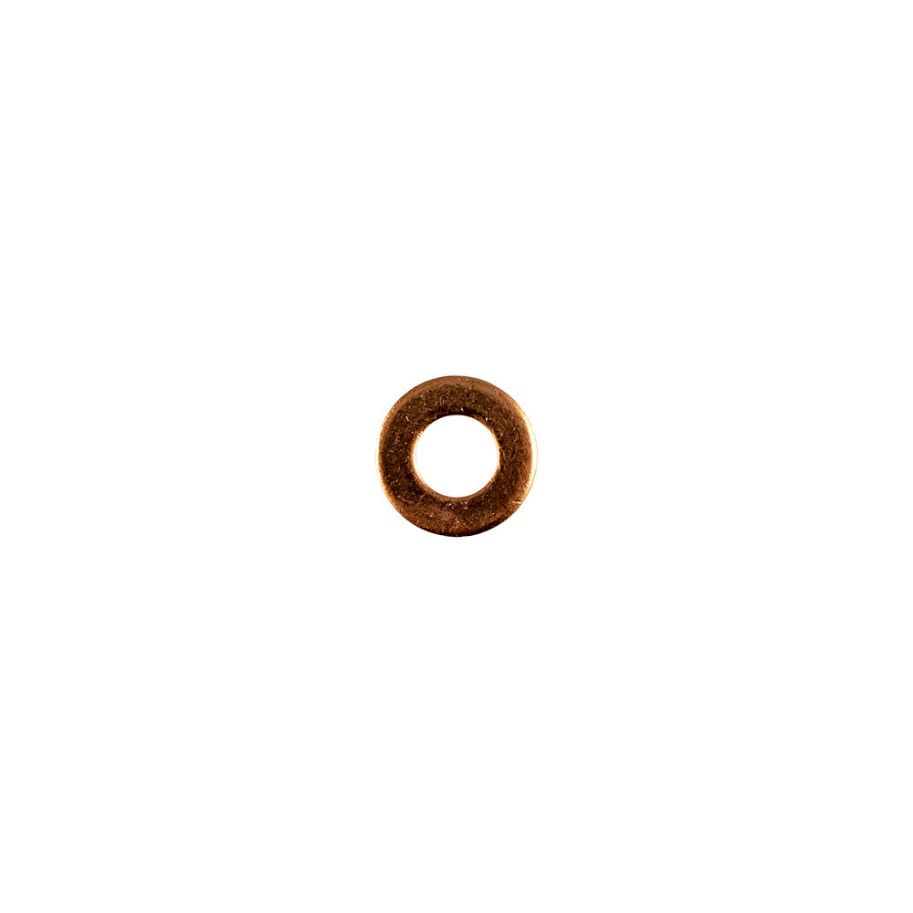 RONDELLE IN RAME PER INIETTORE, 50 PZ.(15,0 X 7,5 X 1,5MM) | 13824