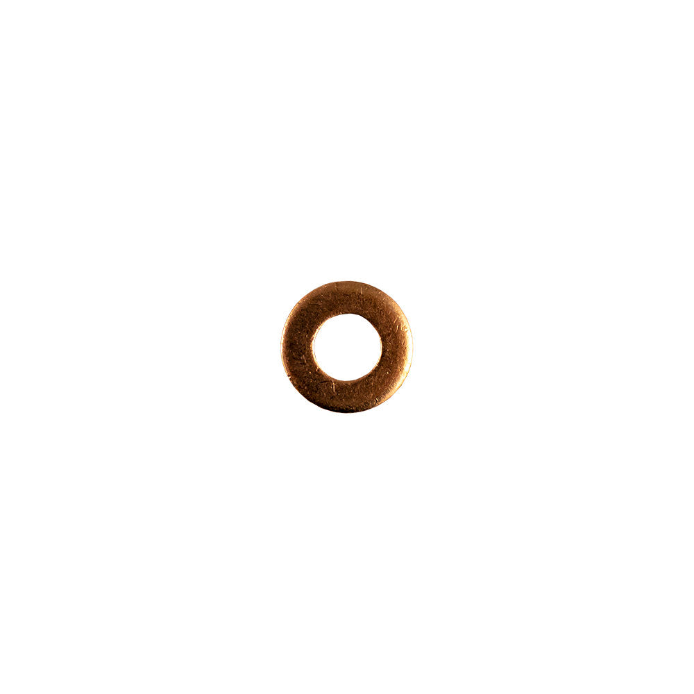RONDELLE IN RAME PER INIETTORE, 50 PZ.(15,0 X 7,5 X 2,5MM) | 13826