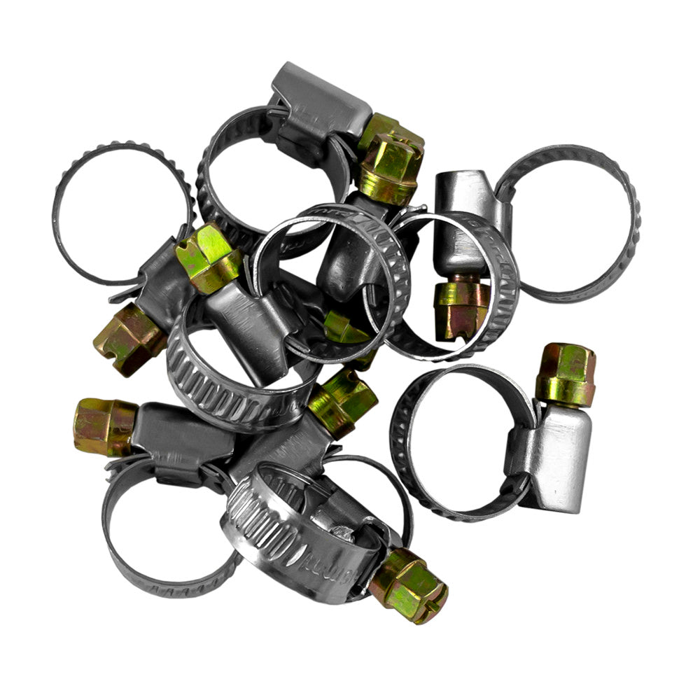KIT DI 10 COLLARI DI SERRAGGIO DA 8-16 MM | 14169