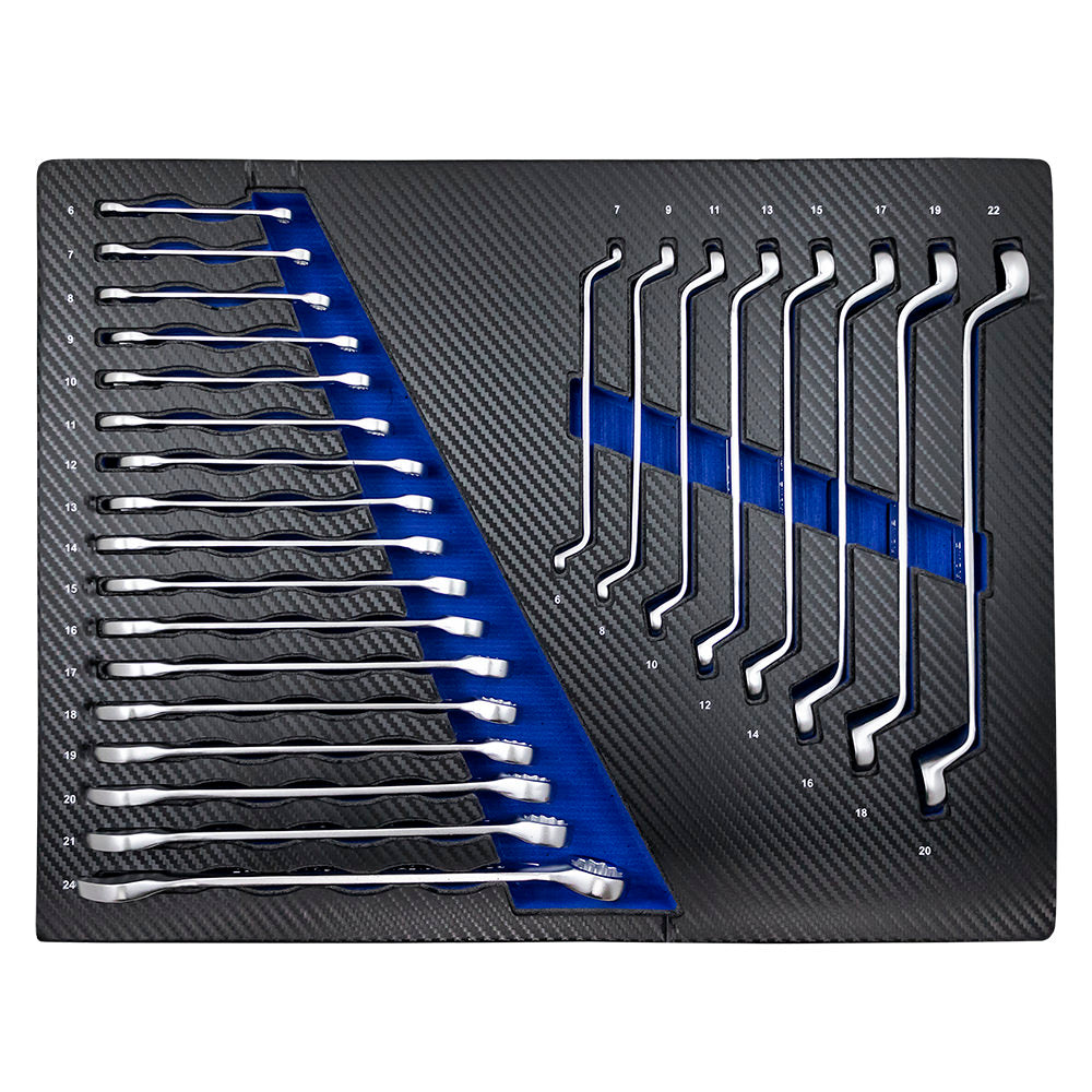 SET DI 4 MODULI IN CARBONIO EVA PER STRUMENTI - BLU | 43708A