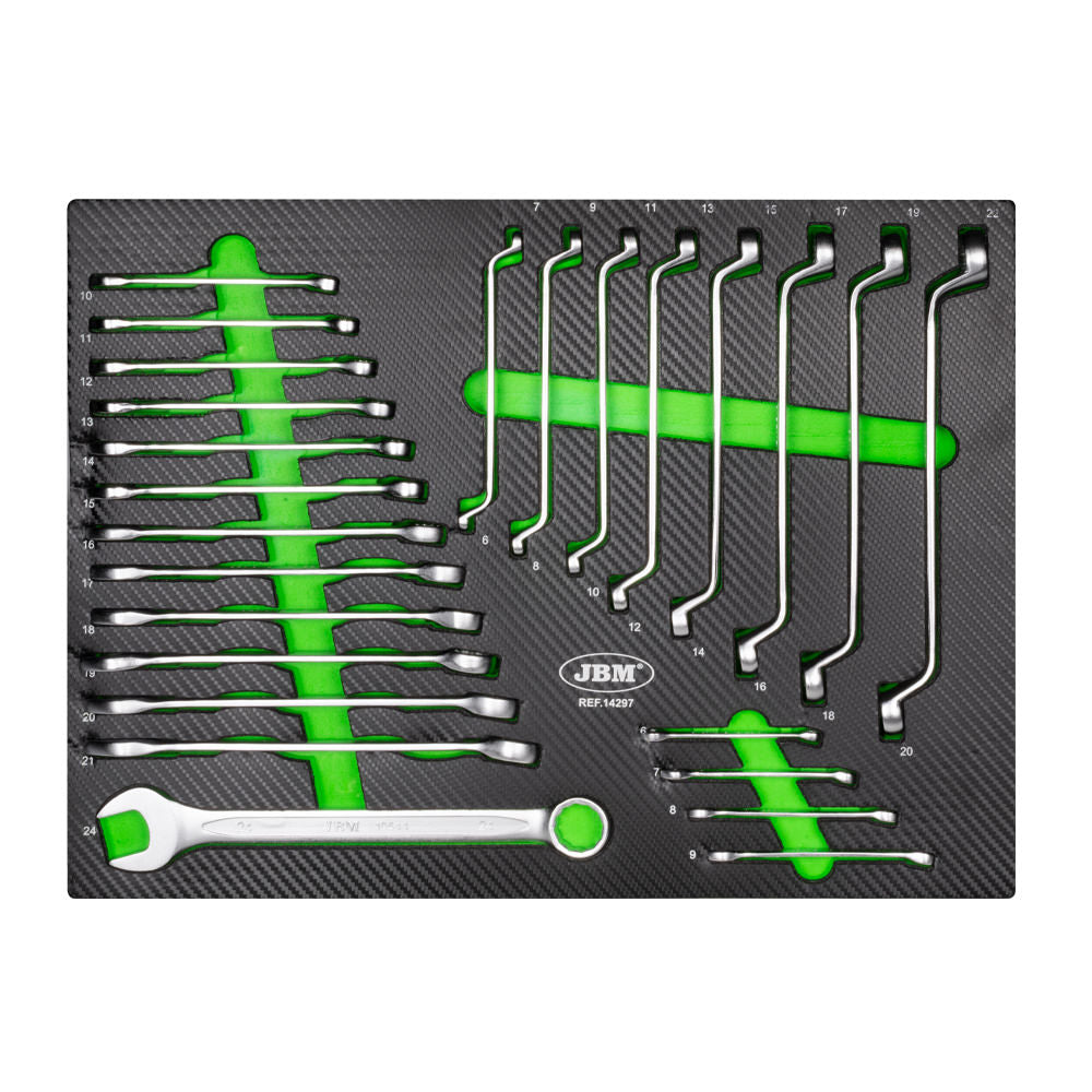 SET DI 4 MODULI DI UTENSILI IN CARBONIO EVA | 53708