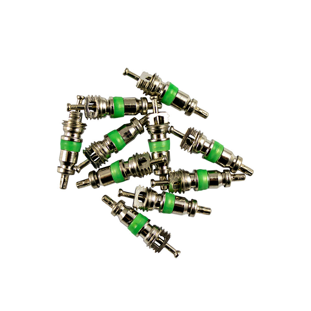 SET DI 10 VALVOLE PER RIF. 53599 - 5X19 MM R12 (VERDE) | 14594