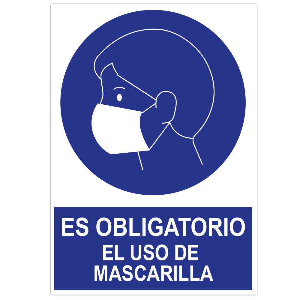 POSTER FORMATO A3 "USARE SEMPRE LA MASCHERA" | 14813