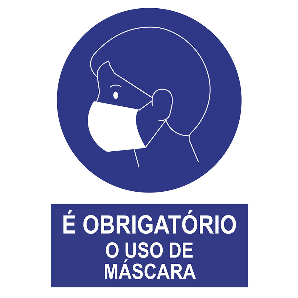 POSTER CARTONCINO A3 "OBBLIGATORIO L USO DELLA MASCHERINA" | 14813PT