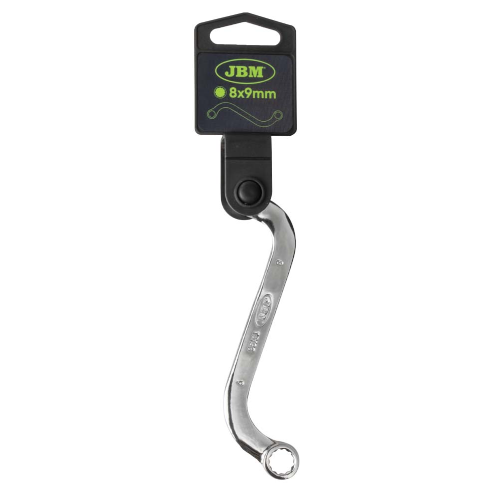 CHIAVE TIPO "S" 8X9 MM - CON RIVESTIMENTO A SPECCHIO | 15196
