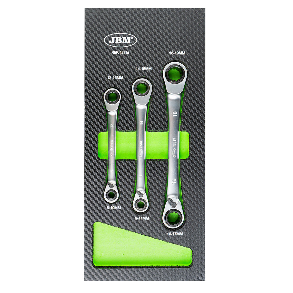 SET DI 3 CHIAVI A 72 DENTI - TIPO 4-IN-1 | 15316