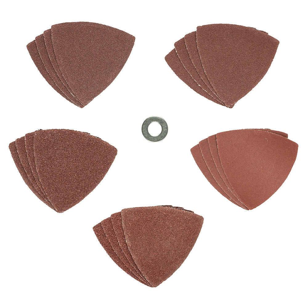 NR. 20 FOGLI DI CARTA ABRASIVA 80X80X80MM IN SACCHETTO ? GRANA 60?/?80?/?100?/?120?/?240 (RIF.60041) | 15688