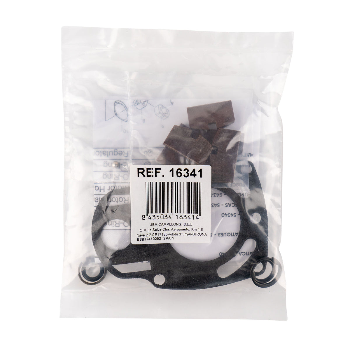 KIT DI RIPARAZIONE PER UTENSILI PNEUMATICI - 54340 | 16341