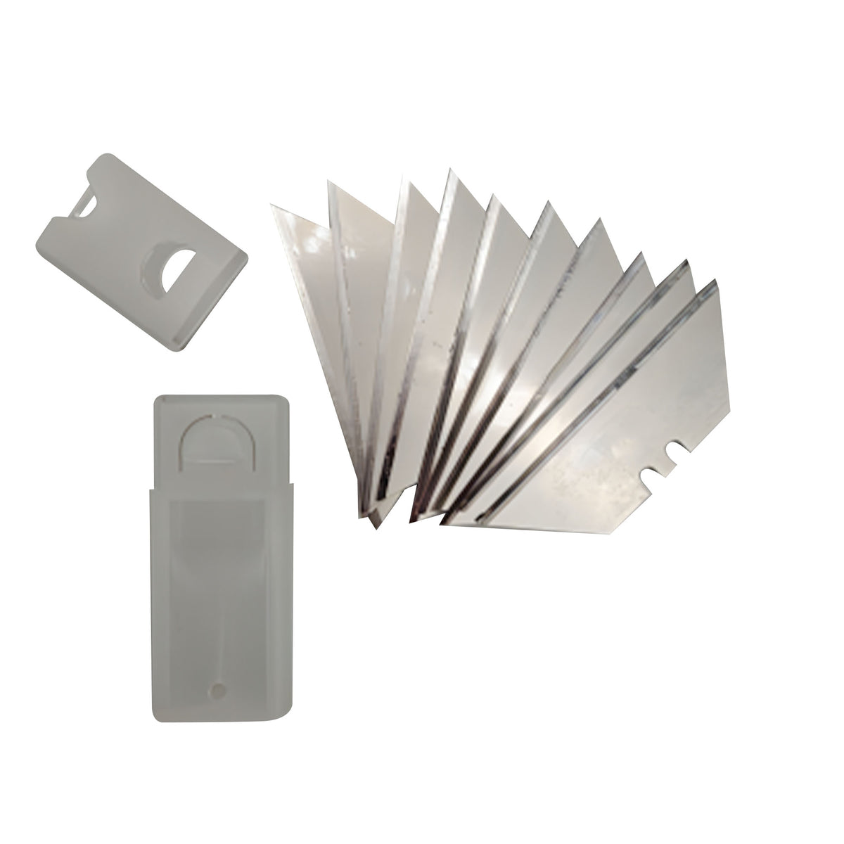 SET DI 10 LAME A TRAPEZIO DI RICAMBIO PER RIF.54331 | 16343