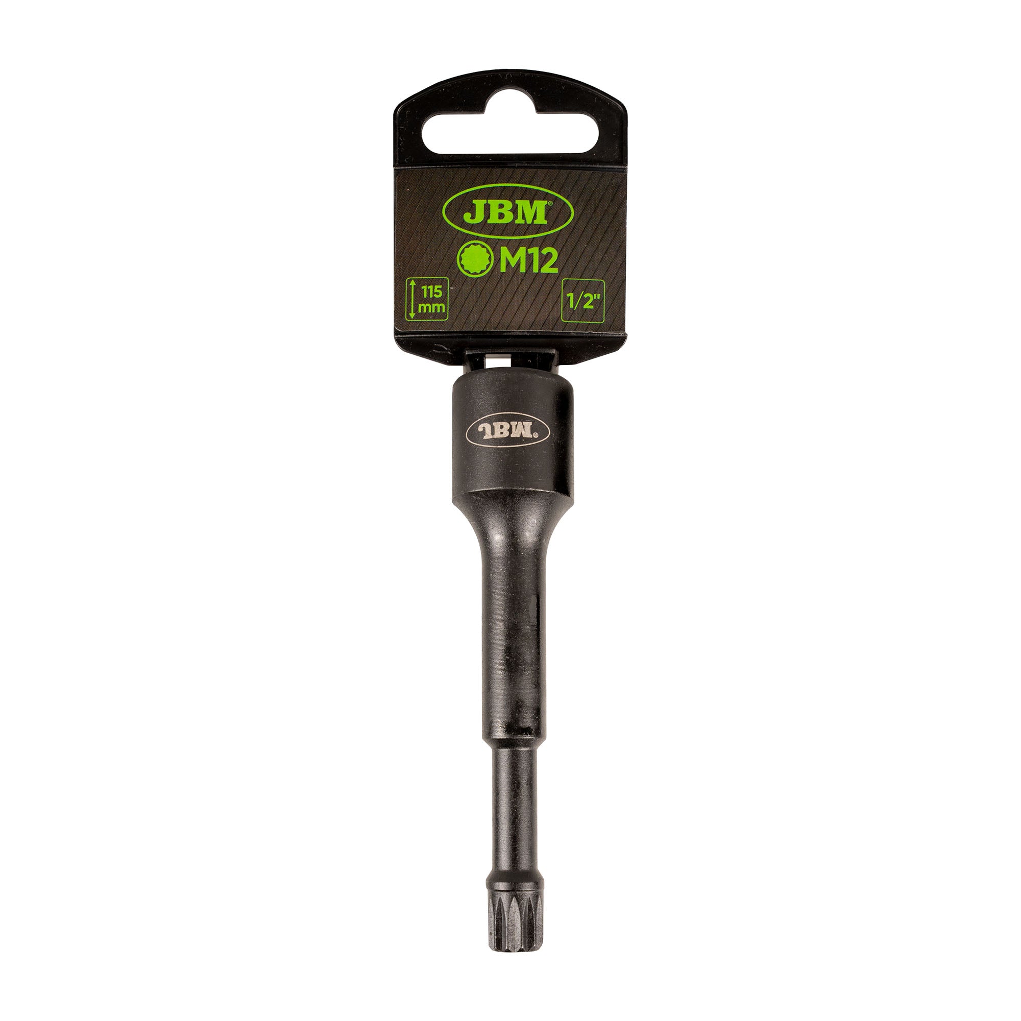 16719 1/2" BUSO AD IMPATTO SPECIALE PER VITI SPLINE (XZN) M12 (115MM)
