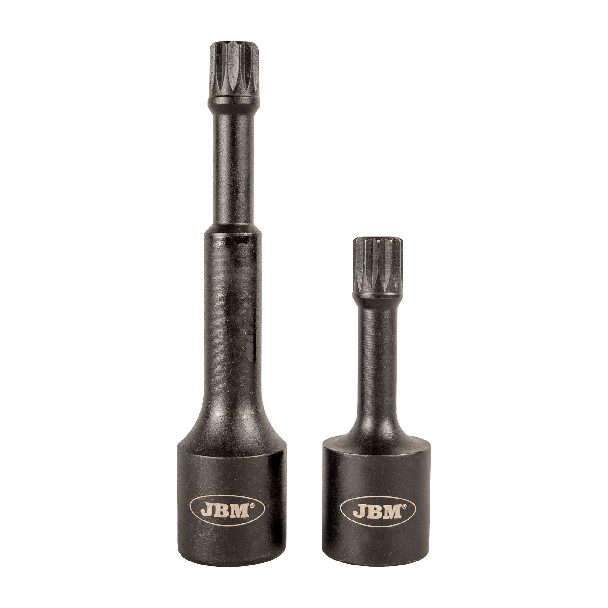 16720 SET DI BUSSOLE A IMPATTO DA 1/2" PER VITI SCANALATE (XZN) M12, 2 PZ