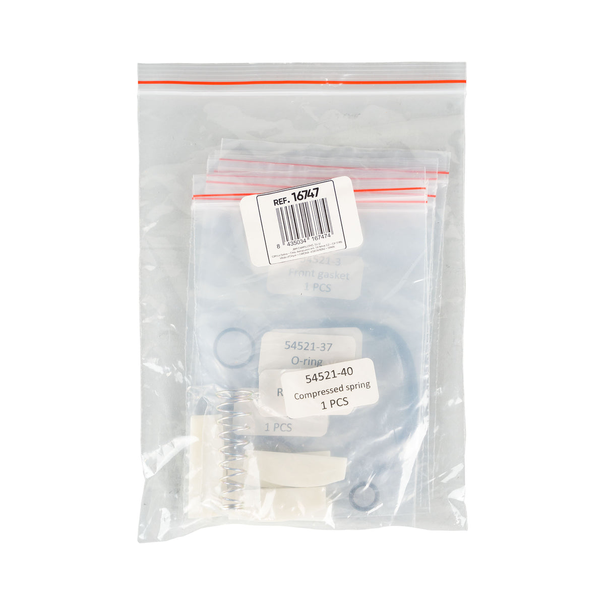 KIT DI RIPARAZIONE PER UTENSILI PNEUMATICI - 54521 | 16747