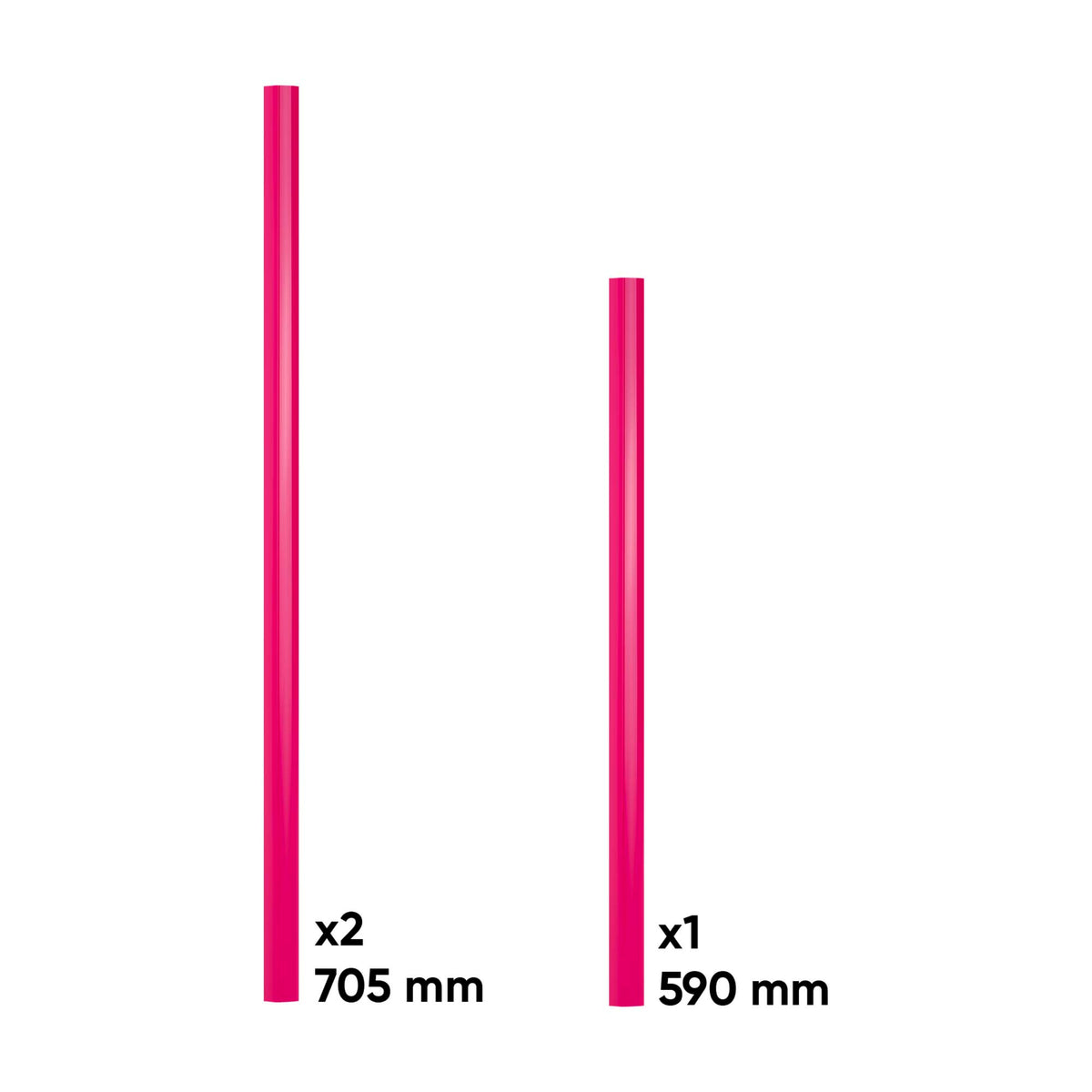 SET DI MANIGLIE PER SERIE525 - ROSA | 18026