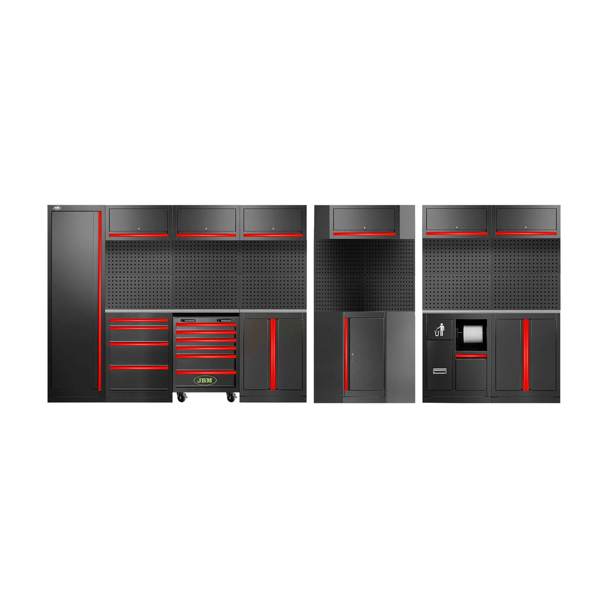 SET DI MANIGLIE PER SERIE565 - ROSSO | 18037