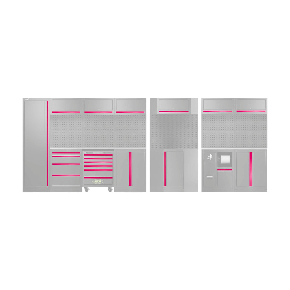SET DI MANIGLIE PER SERIE565 - ROSA | 18042