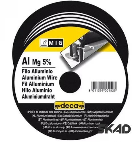 Bobina filo alluminio/magnesio 5% da 1.0 Deca