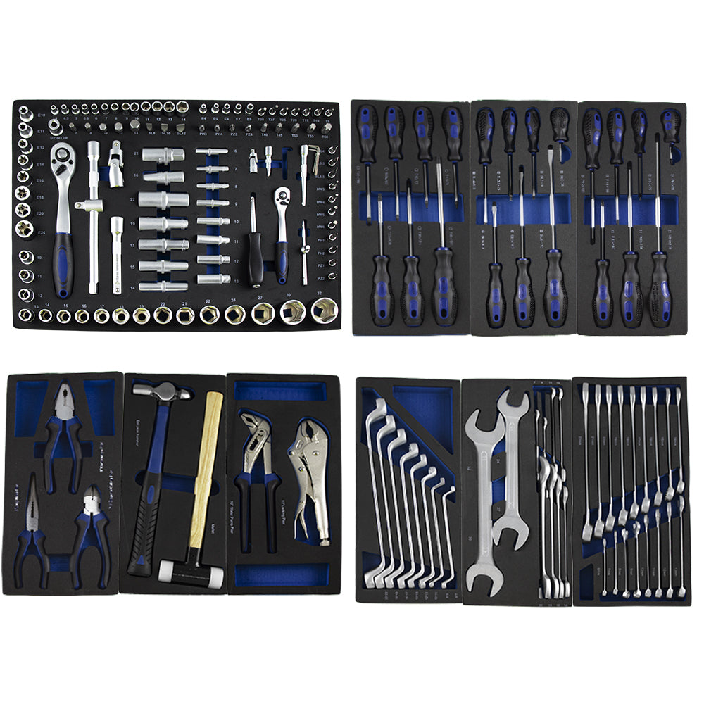 SET DI MODULI DI UTENSILI PER CARRELLO - BLU | 43482A