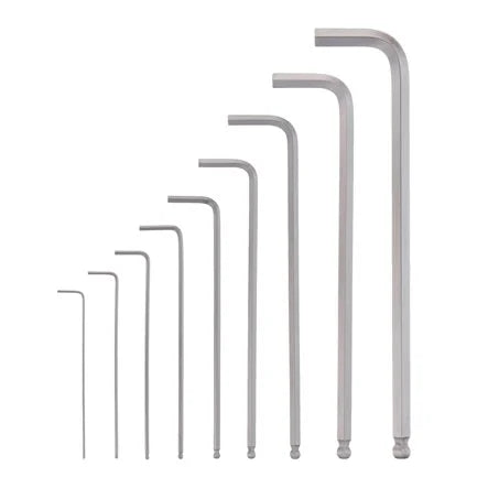 Chiavi esagonali con punta sferica