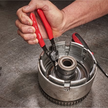 Pinze reversibili per anelli elastici