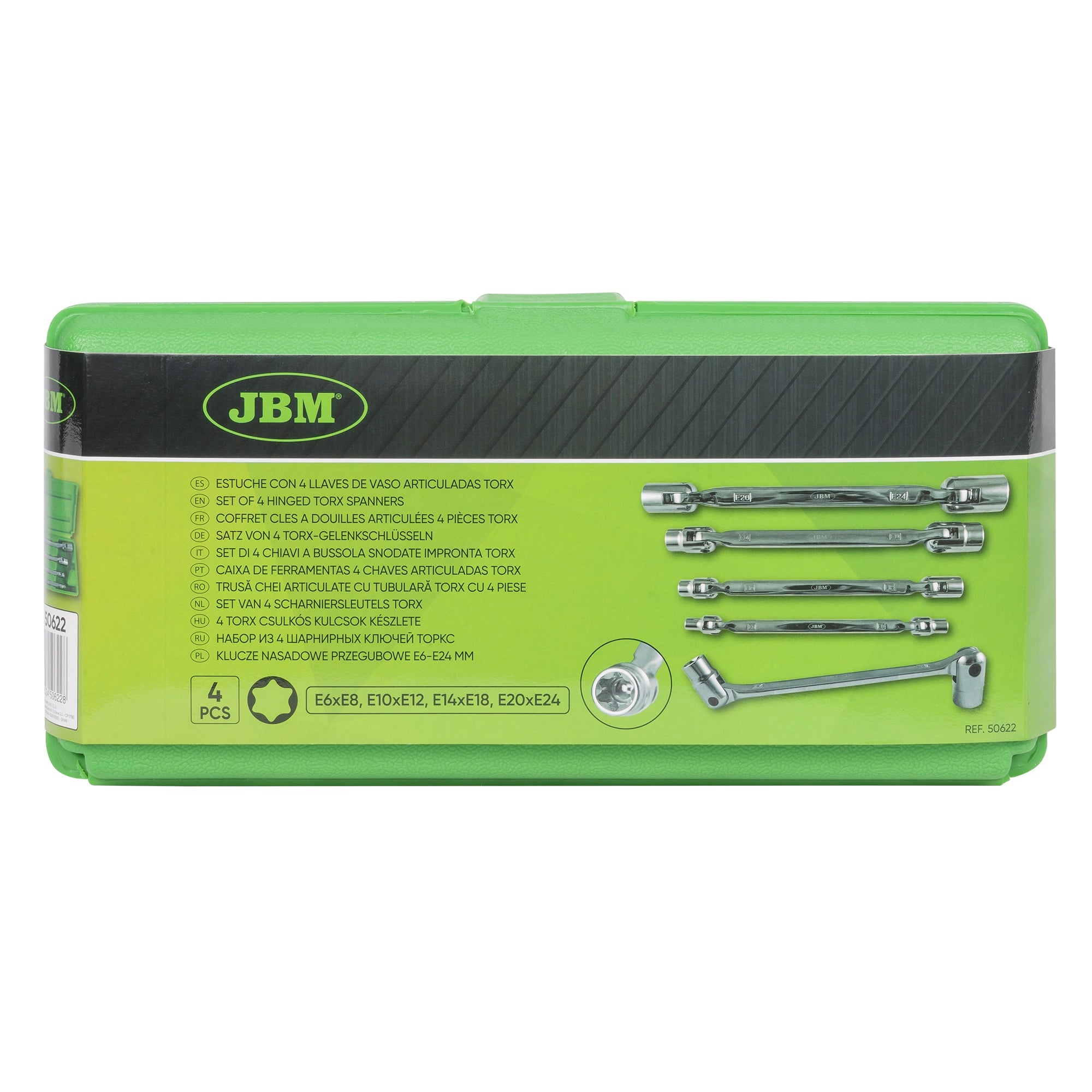 50622 SET DI 4 CHIAVI A BUSSOLA SNODATE IMPRONTA TORX