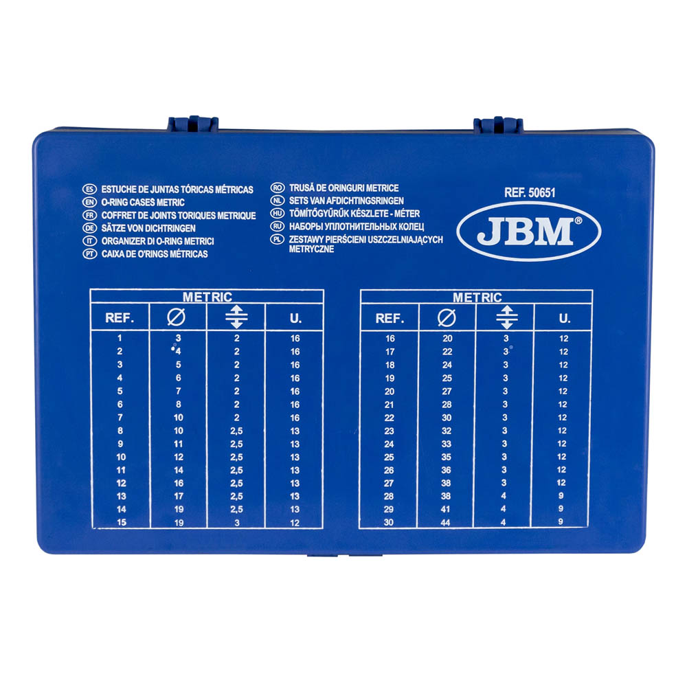 ORGANIZER DI O-RING METRICI | 50651