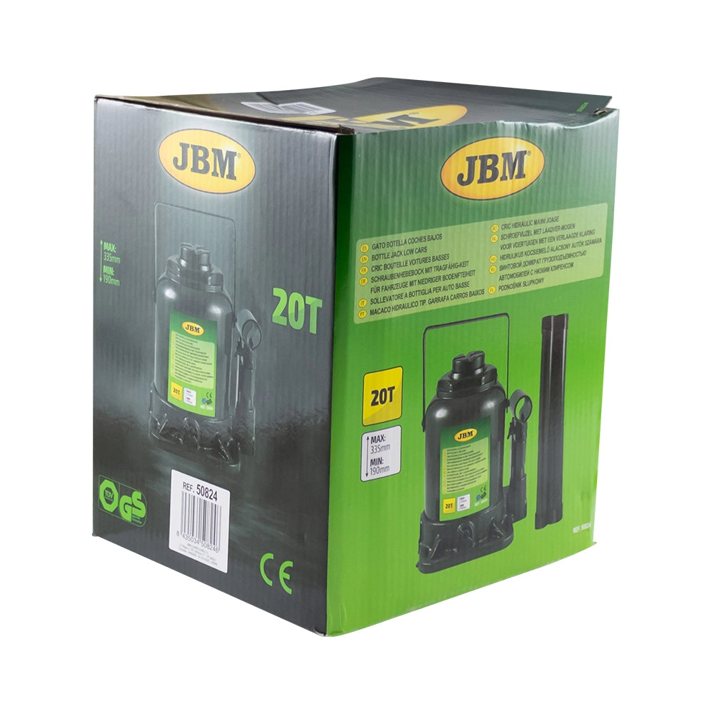 50824 SOLLEVATORE A BOTTIGLIA 20 TON PER AUTO BASSE