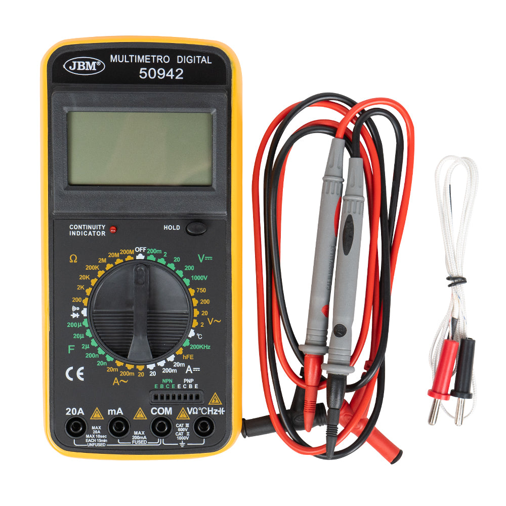 CARRELLO DIAGNOSTICO + TESTER BATTERIA CON STAMPA + MULTIMETRO DIGITALE + TERMOMETRO LASER | SERIE499C