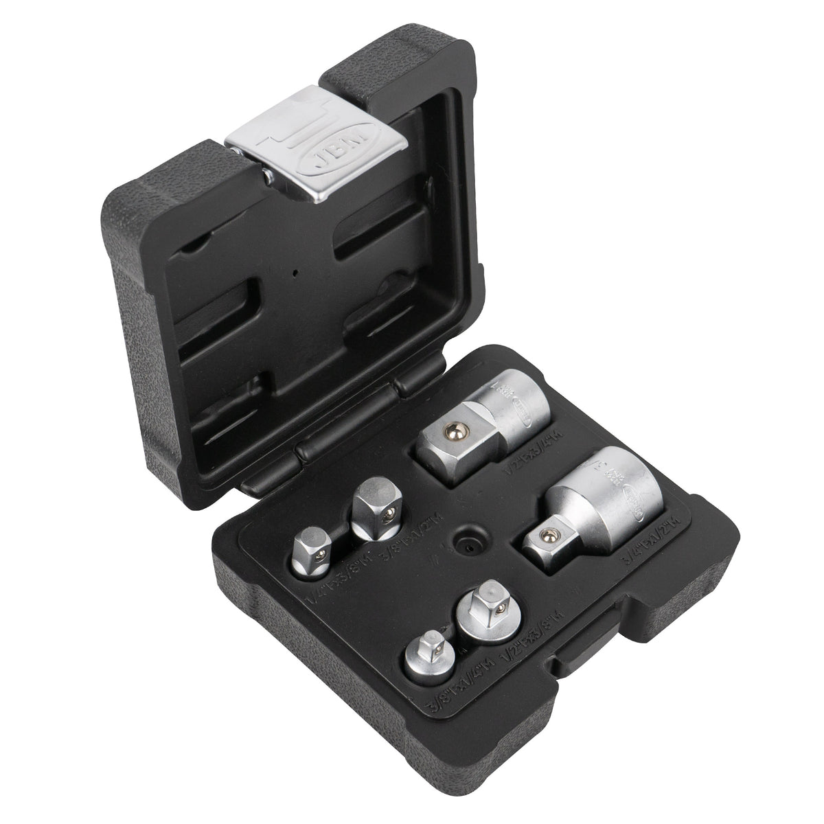 MINI SET DI 6 ADATTATORI 1/4", 3/8", 1/2" E 3/4" | 51333