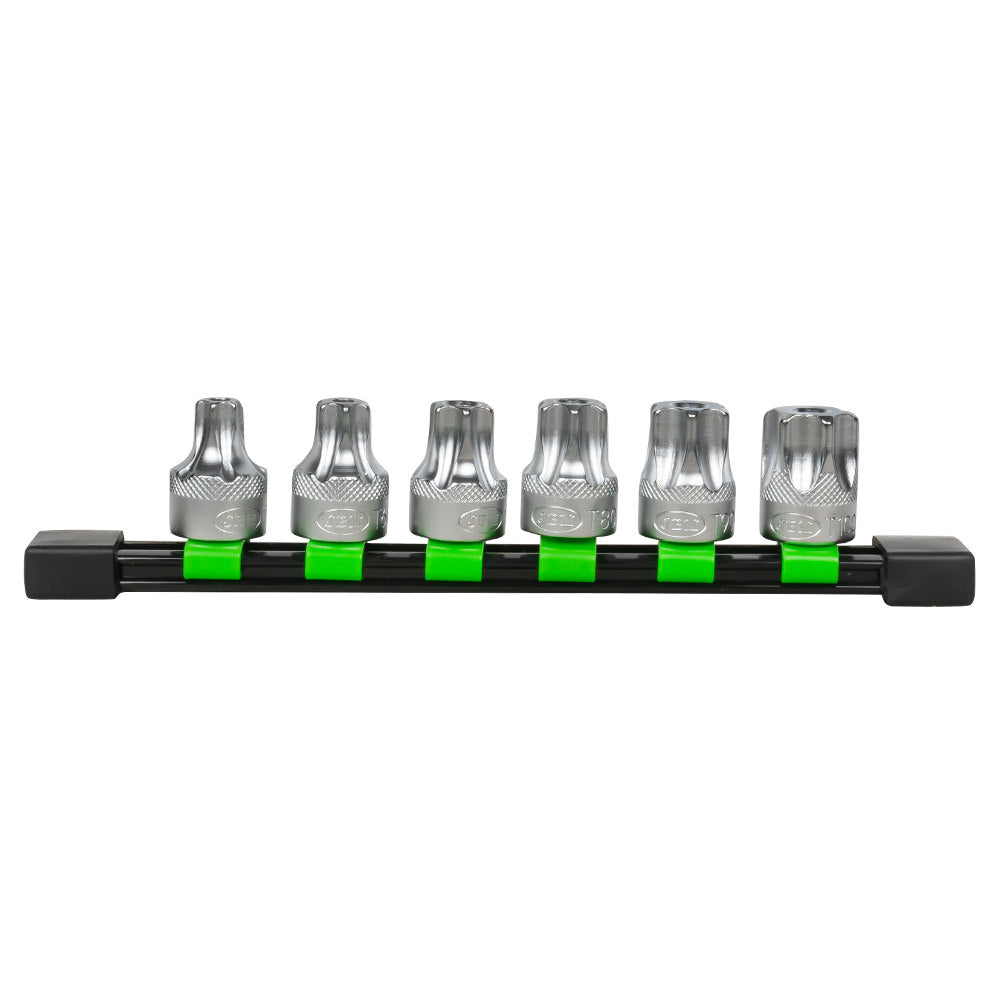 SET DI 6 INSERTI TORX INVIOLABILI CON BUSSOLE 1/2" | 51410