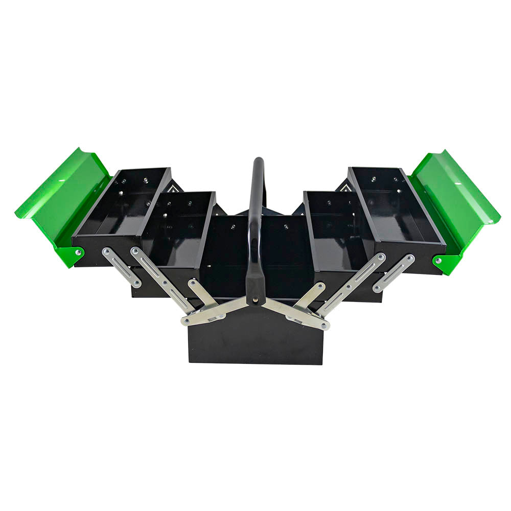 51574 CASSETTA PER UTENSILI PIEGHEVOLE CON 5 SCOMPARTIMENTI