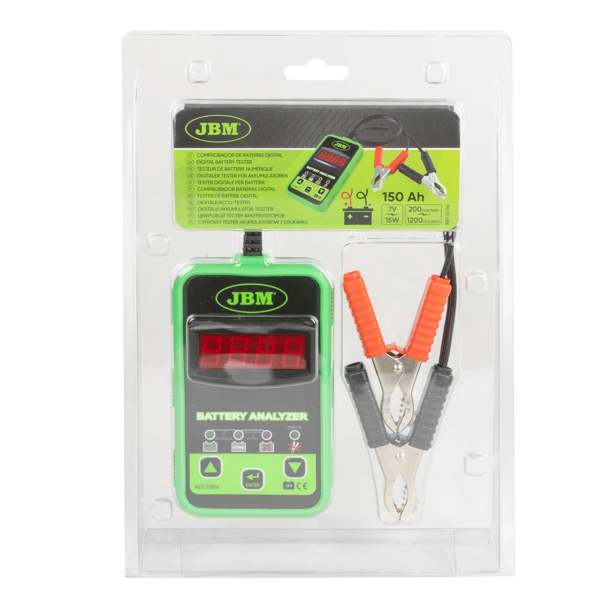 51816 TESTER DIGITALE PER BATTERIE