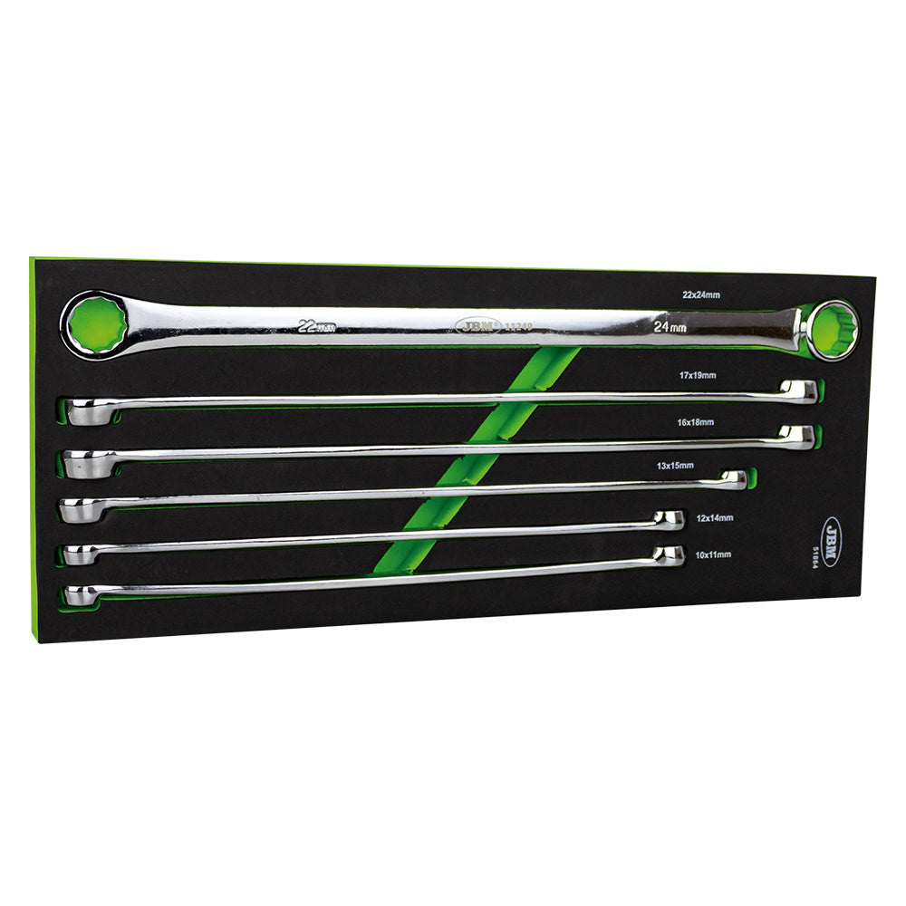 51864 MODULO DI 6 CHIAVI EXTRA-LUNGHE A 12 TAGLI