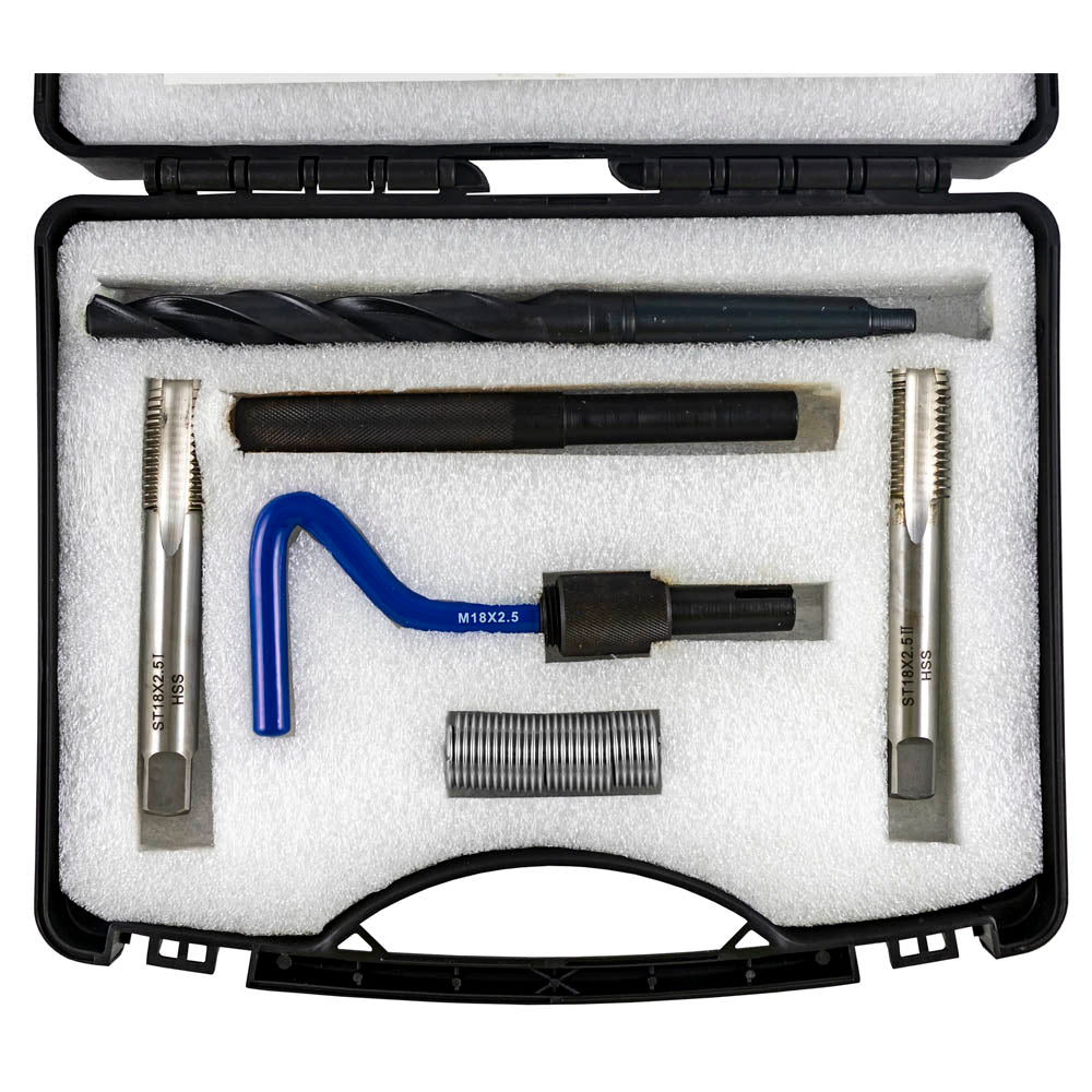 SET DI RIPARAZIONE FILETTI CON INSERTI HELICOIL M18X2,5 | 51898
