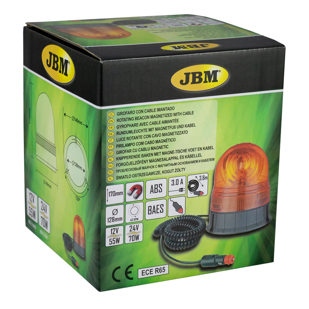 LUCE ROTANTE CON CAVO MAGNETIZZATO H1 12V-55W | 51960