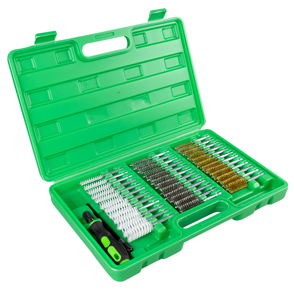 VALIGETTA CON 38 SPAZZOLE METALLICHE / PLASTICHE | 51989