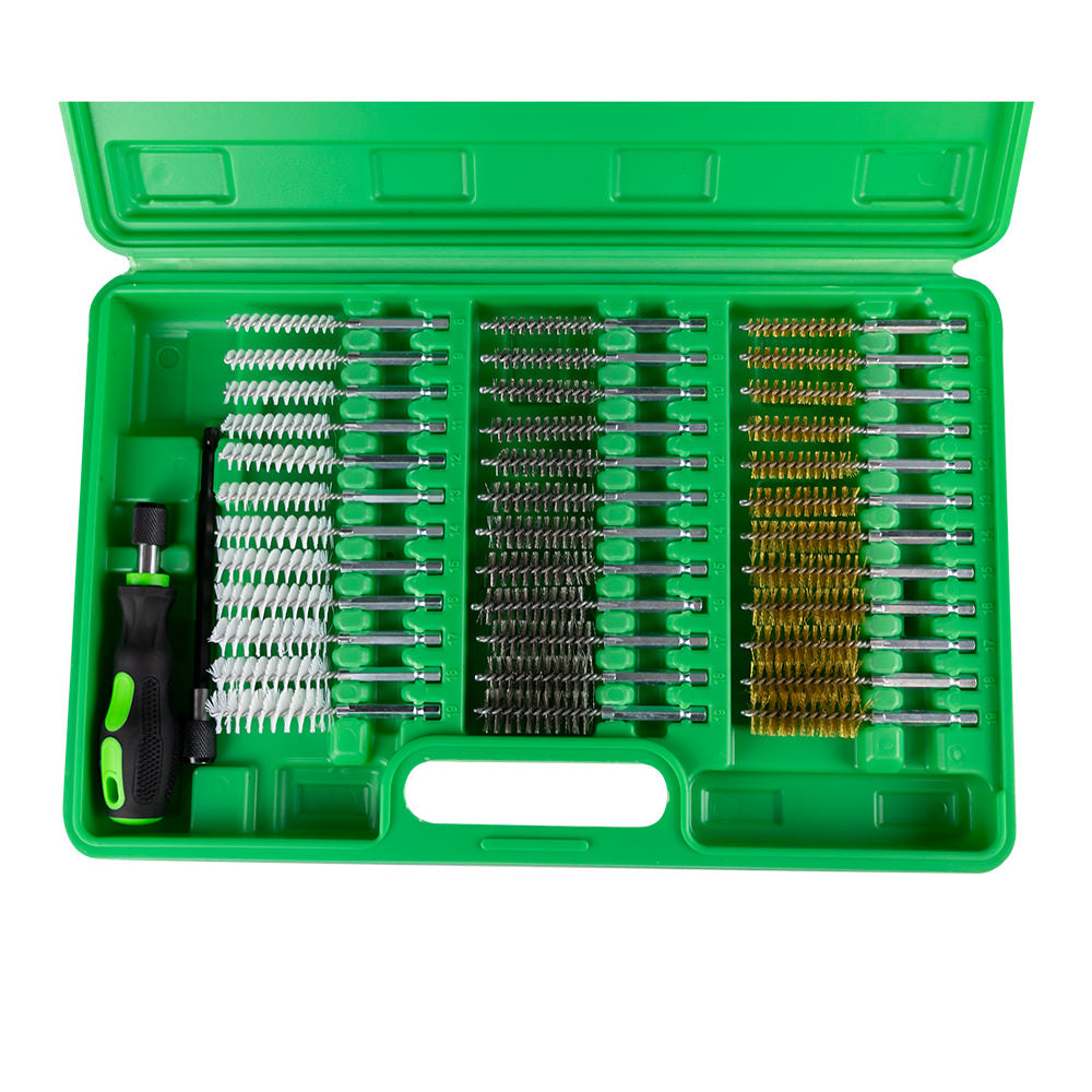 VALIGETTA CON 38 SPAZZOLE METALLICHE / PLASTICHE | 51989