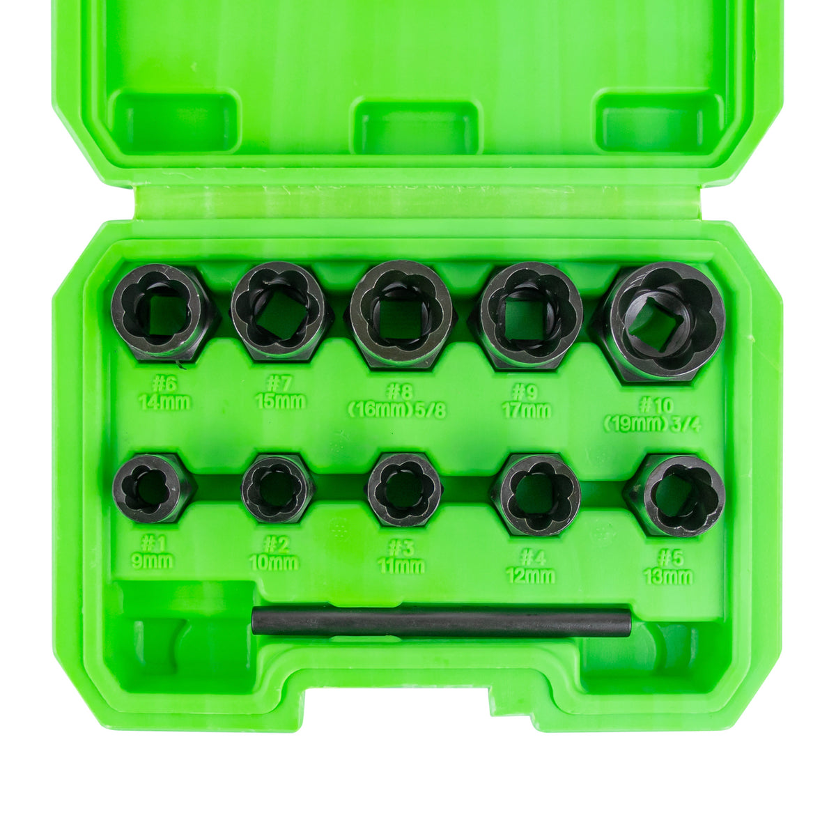 KIT DI BUSSOLE TWIST DI 3/8" PER L ESTRAZIONE DI DADI/BULLONI DI SICUREZZA | 51998