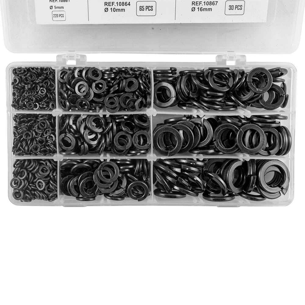 ASTUCCIO DI RONDELLE DI RAME NERO 1.735 PEZZI | 52032