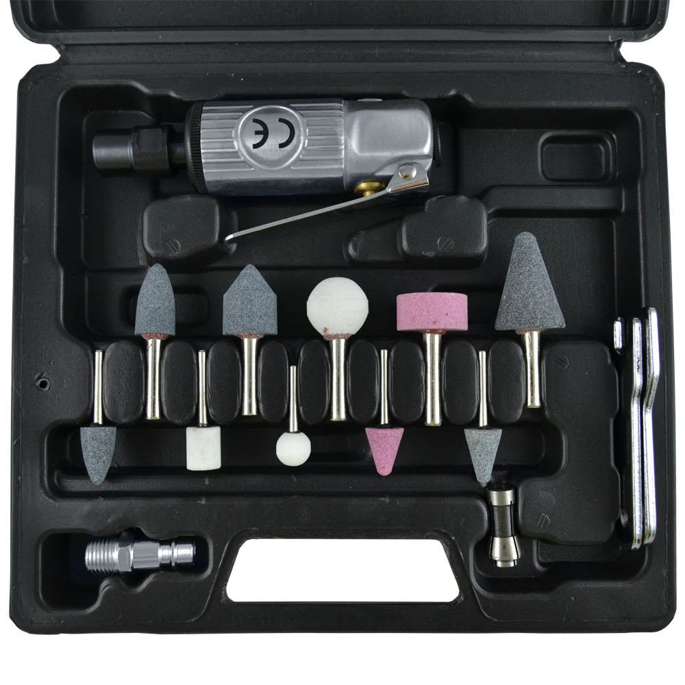 KIT DA 16 PEZZI CON SMERIGLIATRICE 1/4 | 52157