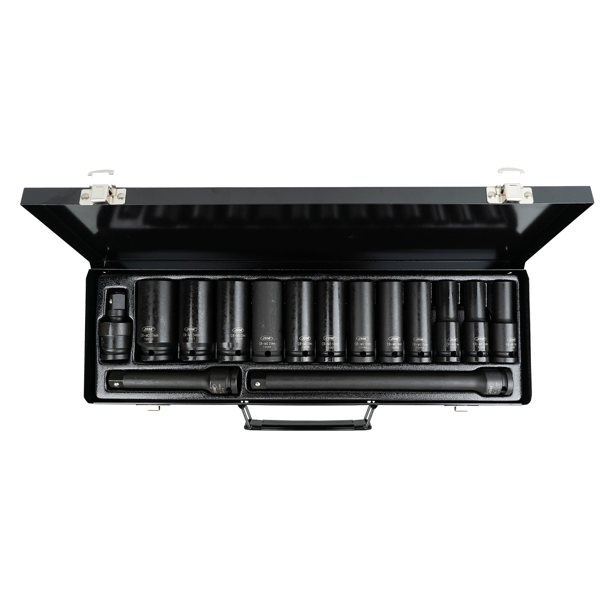 52346 SET DI 12 BUSSOLE PNEUMATICHE LUNGHE DA 1/2” ESAGONALI