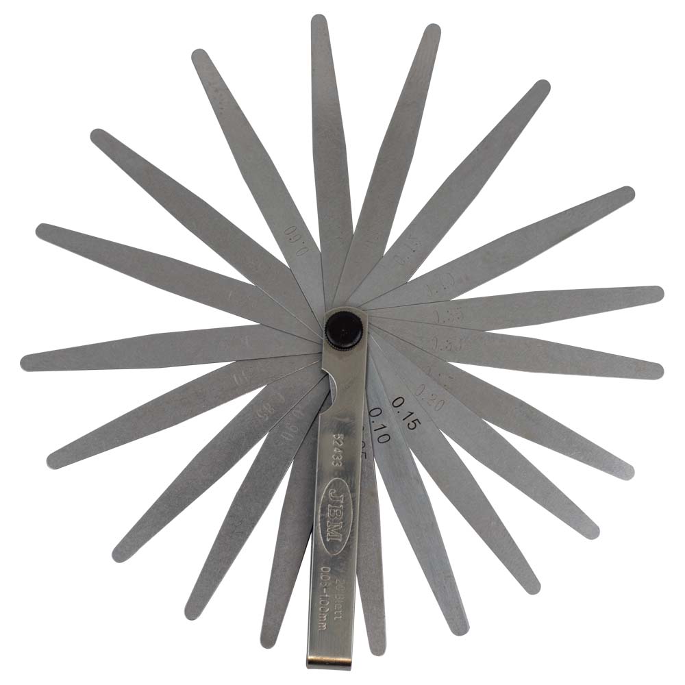 KIT 20 SPESSIMETRI, 0.05-1.0MM | 52433